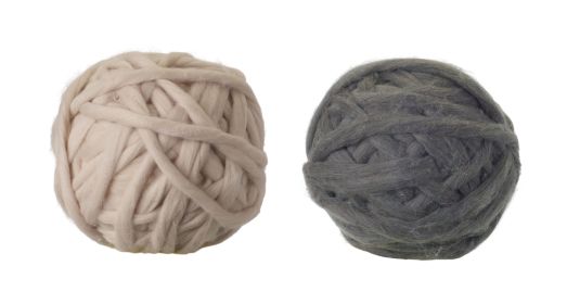Ornament (Set of 4) 6.5"H Yarn
