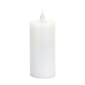 LED Candle 1.75"D x 4"H Wax/Plastic 2 AA Batteries Not Included