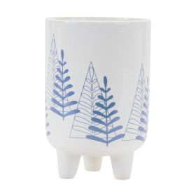 Christmas Tree Pot w/Legs (Set of 2) 4"D x 6"H Dolomite