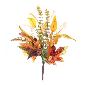 Mixed Fall Spray (Set of 2) 28"H Polyester