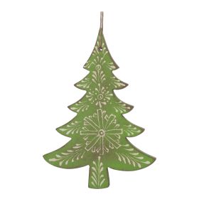 Tree Ornament (Set of 6) 6.5"H MDF