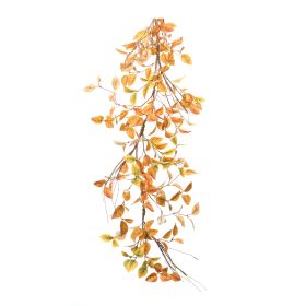 Fall Leaf Garland 5'L Polyester