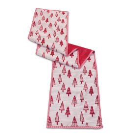 Table Runner w/Trees 72"L x 14"W Polyester