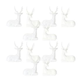 Deer (Set of 12) 6"H Resin