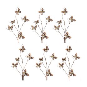 Butterfly Spray (Set of 6) 39"H Polyester