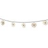 Snowflake Garland (Set of 2) 5.5'L Cotton/Wool